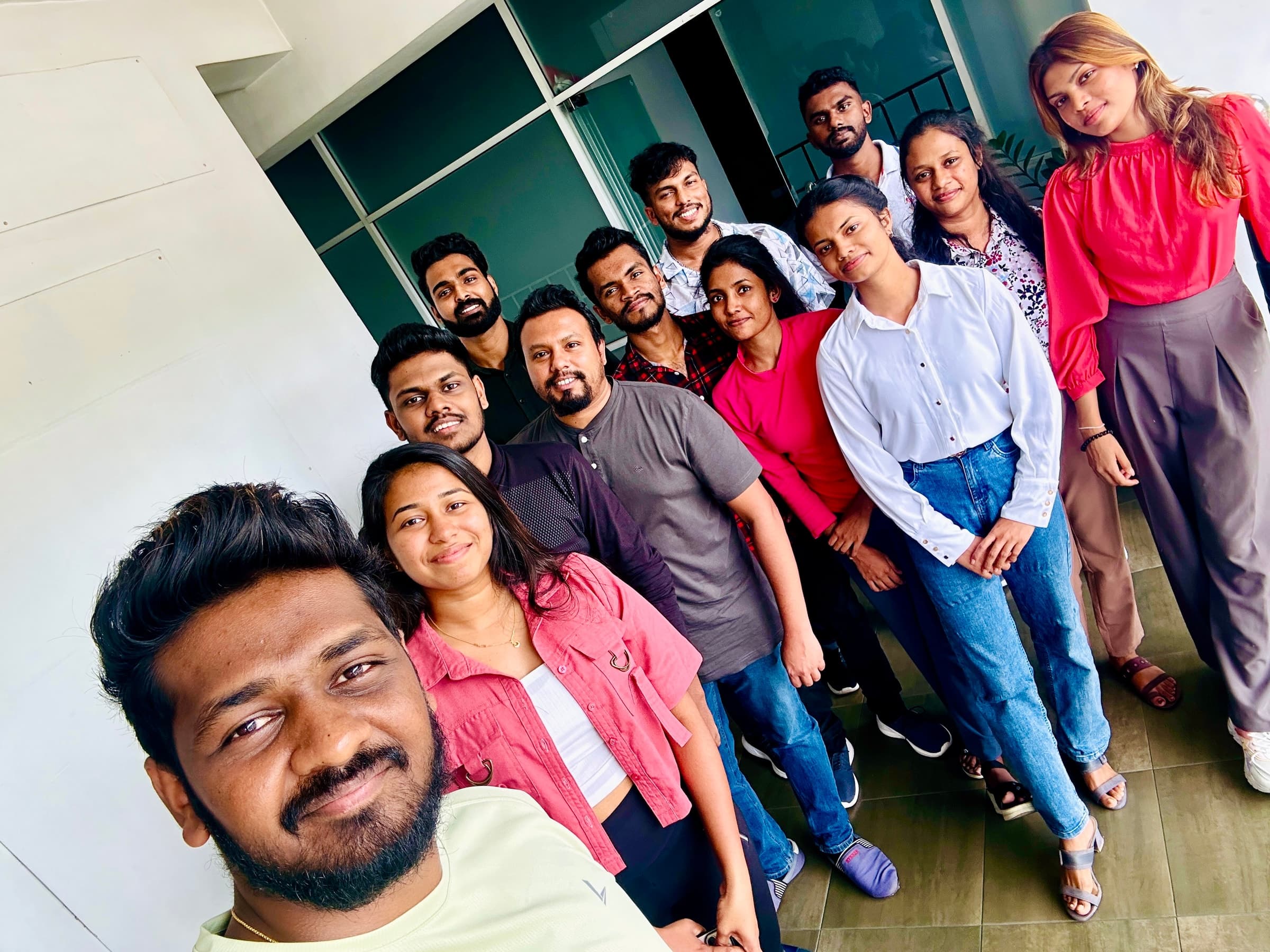 Builtapps team members working together in the office